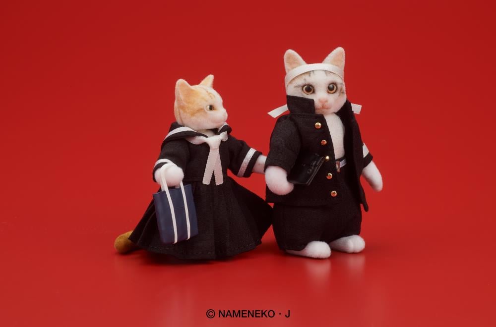Nameneko Dig Kawaii Action Matakichi & Torako Figure Set Gallery Image 10