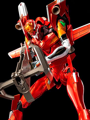 Rebuild of Evangelion ROBO-DOU EVA Production Model-02 (Metallic) BBTS Exclusive Figure Gallery Image 2