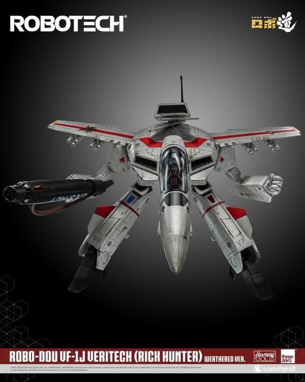 Robotech ROBO-DOU VF-1J Veritech (Rick Hunter Weathered Ver.) BBTS Exclusive Action Figure Gallery Image 7