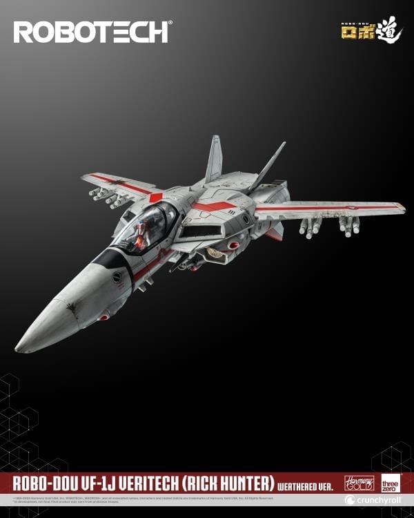 Robotech ROBO-DOU VF-1J Veritech (Rick Hunter Weathered Ver.) BBTS Exclusive Action Figure Gallery Image 10