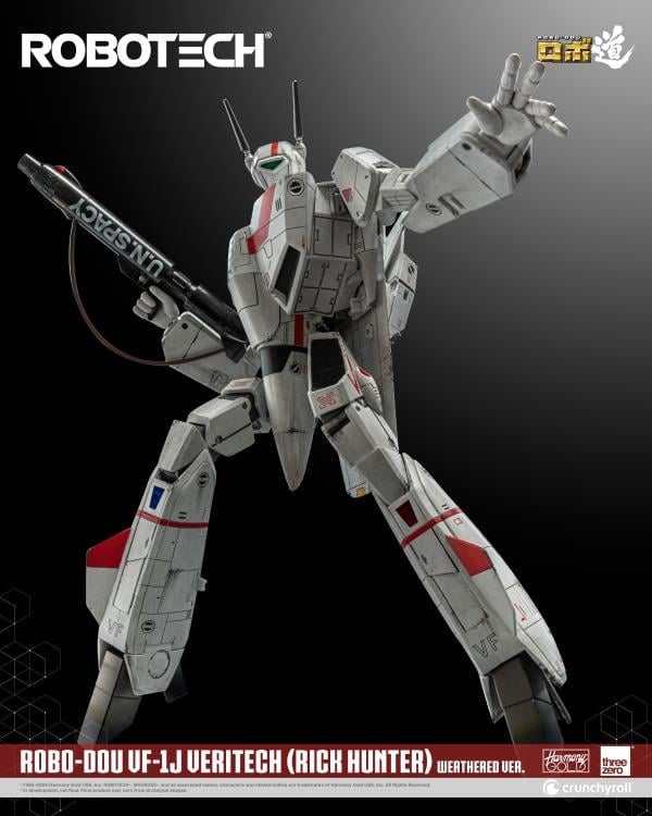 Robotech ROBO-DOU VF-1J Veritech (Rick Hunter Weathered Ver.) BBTS Exclusive Action Figure Gallery Image 5