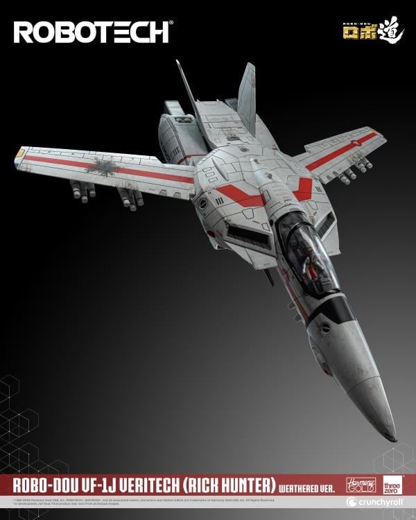 Robotech ROBO-DOU VF-1J Veritech (Rick Hunter Weathered Ver.) BBTS Exclusive Action Figure Gallery Image 11