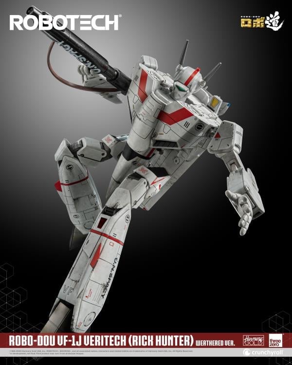 Robotech ROBO-DOU VF-1J Veritech (Rick Hunter Weathered Ver.) BBTS Exclusive Action Figure Gallery Image 6