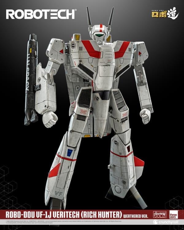 Robotech ROBO-DOU VF-1J Veritech (Rick Hunter Weathered Ver.) BBTS Exclusive Action Figure Gallery Image 4