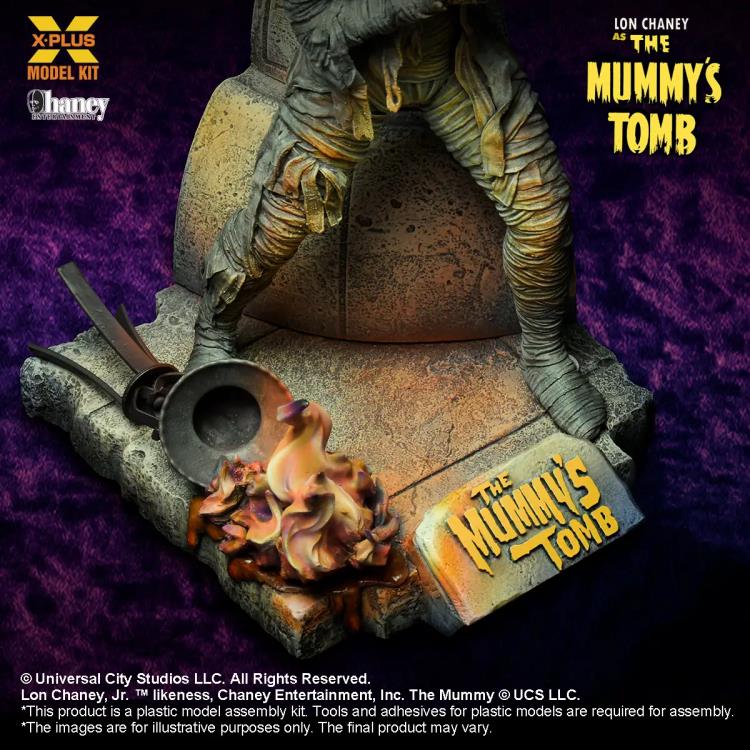 The Mummy's Tomb Lon Chaney as The Mummy 1/8 Scale Model Kit