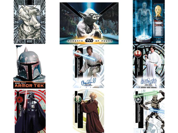 Star Wars 2015 High Tek Trading Cards Box Set Gallery Image 1