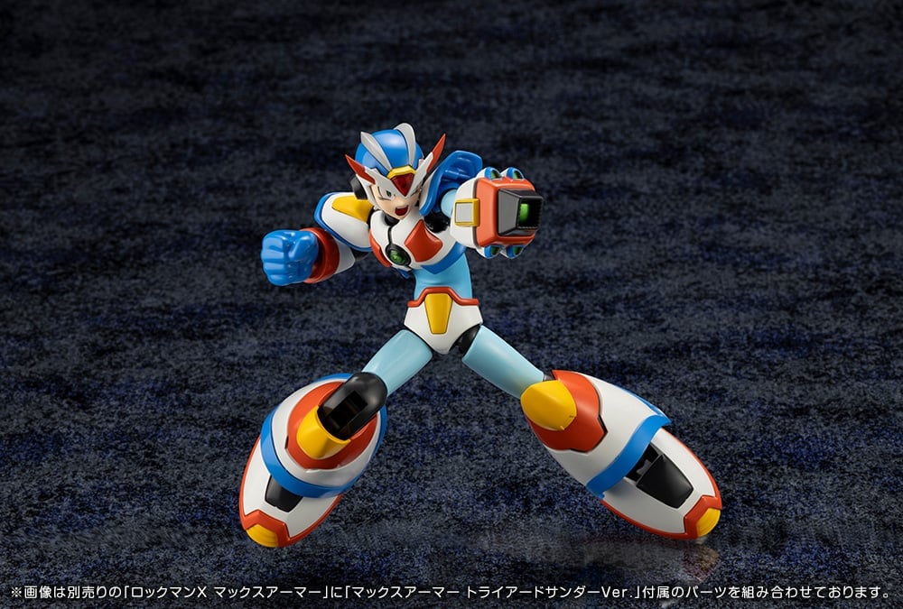 ガンマ3号　Megama triple ソフビ Mega Man X3 Mega Man (Max Armor Triad Thunder Ver.) 1/12 Scale