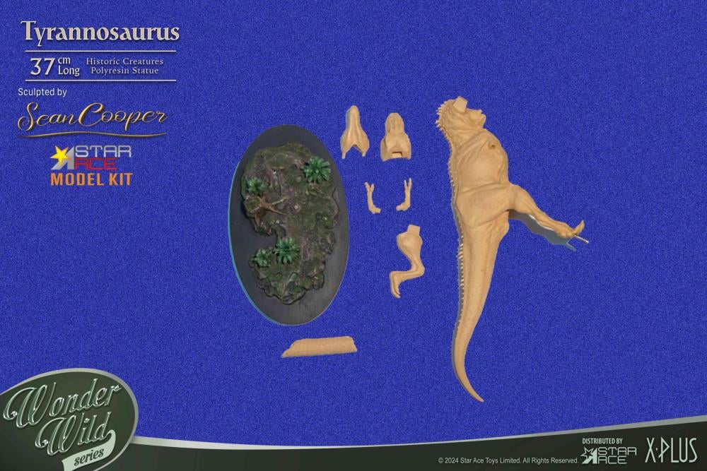 Wonders of the Wild Tyrannosaurus Rex Model Kit Gallery Image 6