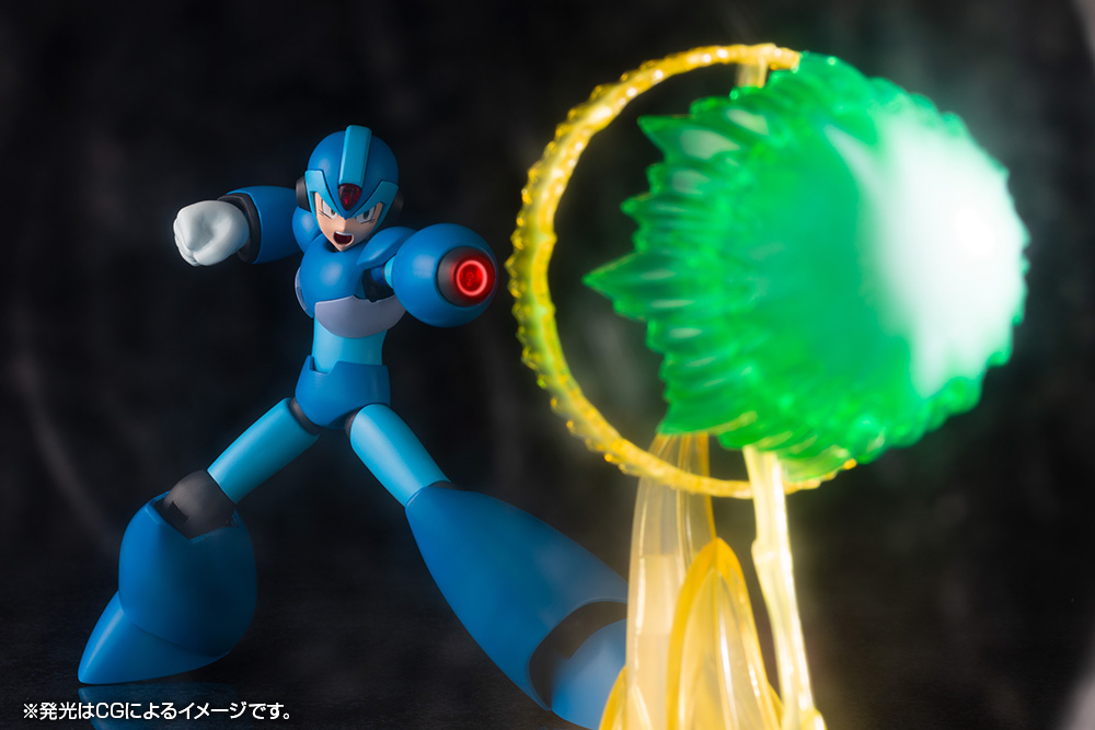Mega Man X Mega Man 1/12 Scale Model Kit (2nd Reissue) Gallery Image 12