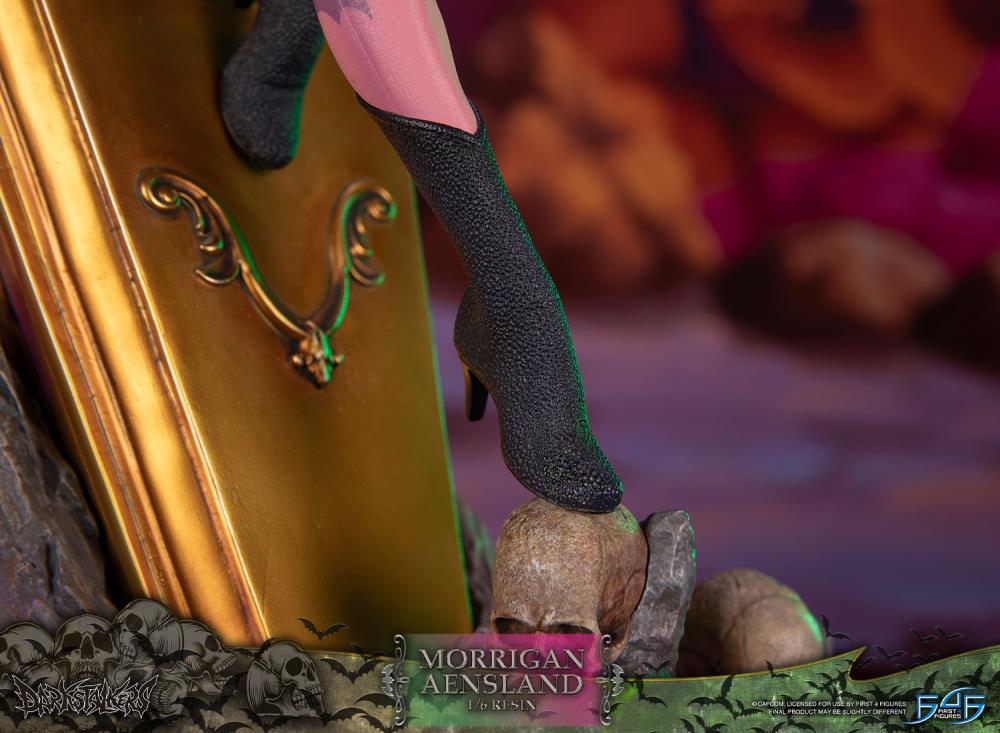 Darkstalkers Morrigan Aensland 1/6 Scale Limited Edition Statue Gallery Image 26
