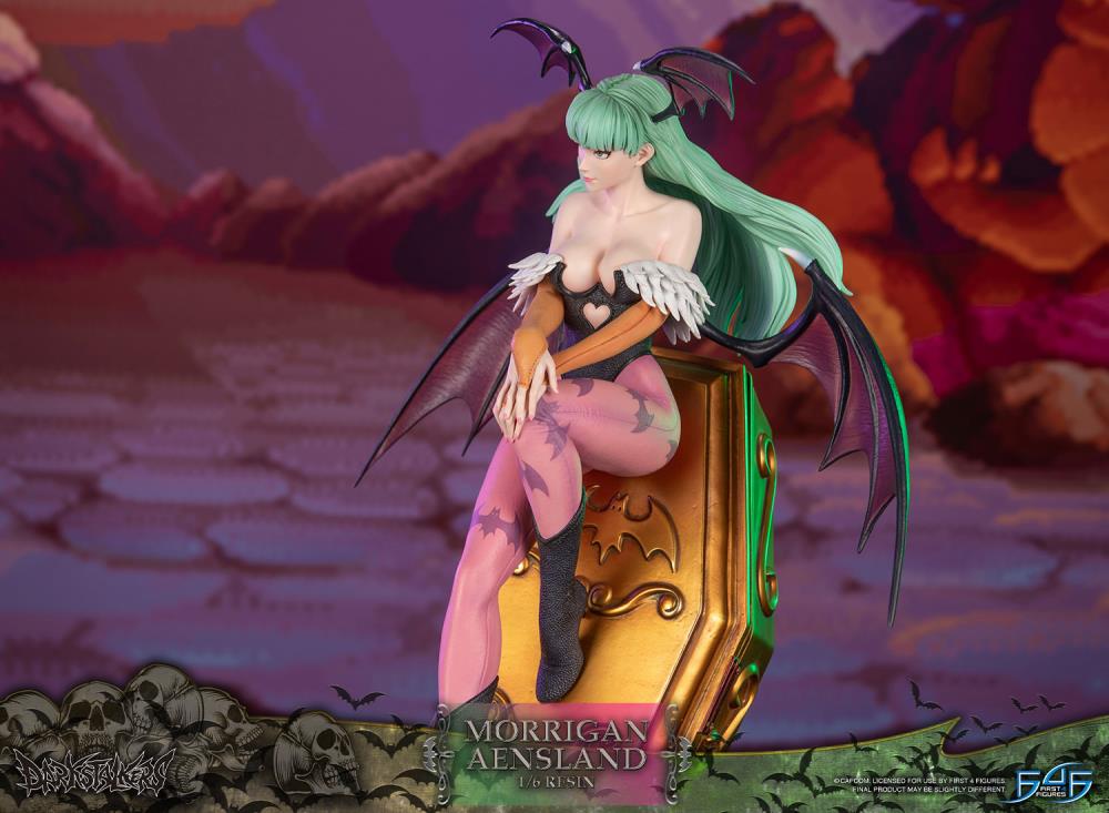 Darkstalkers Morrigan Aensland 1/6 Scale Limited Edition Statue Gallery Image 22