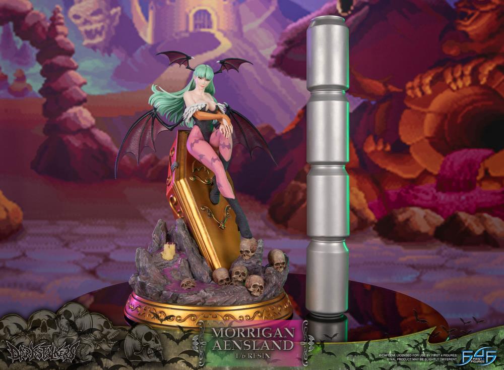 Darkstalkers Morrigan Aensland 1/6 Scale Limited Edition Statue Gallery Image 12