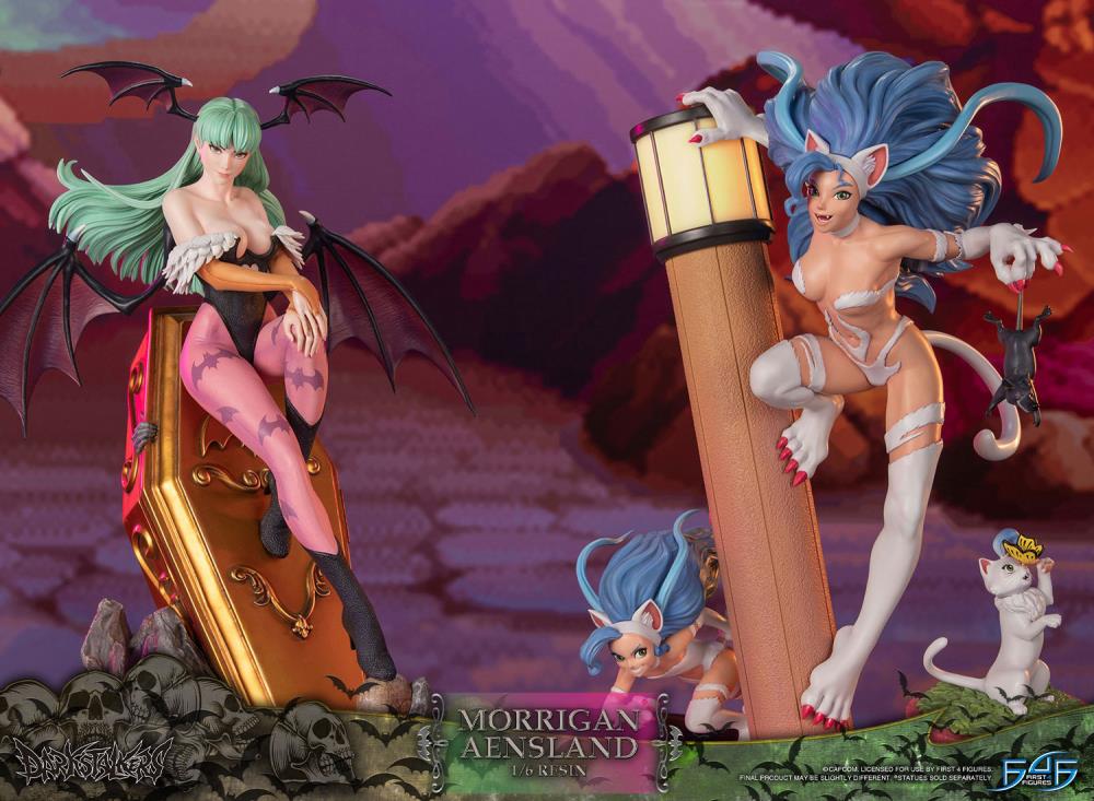 Darkstalkers Morrigan Aensland 1/6 Scale Limited Edition Statue Gallery Image 29