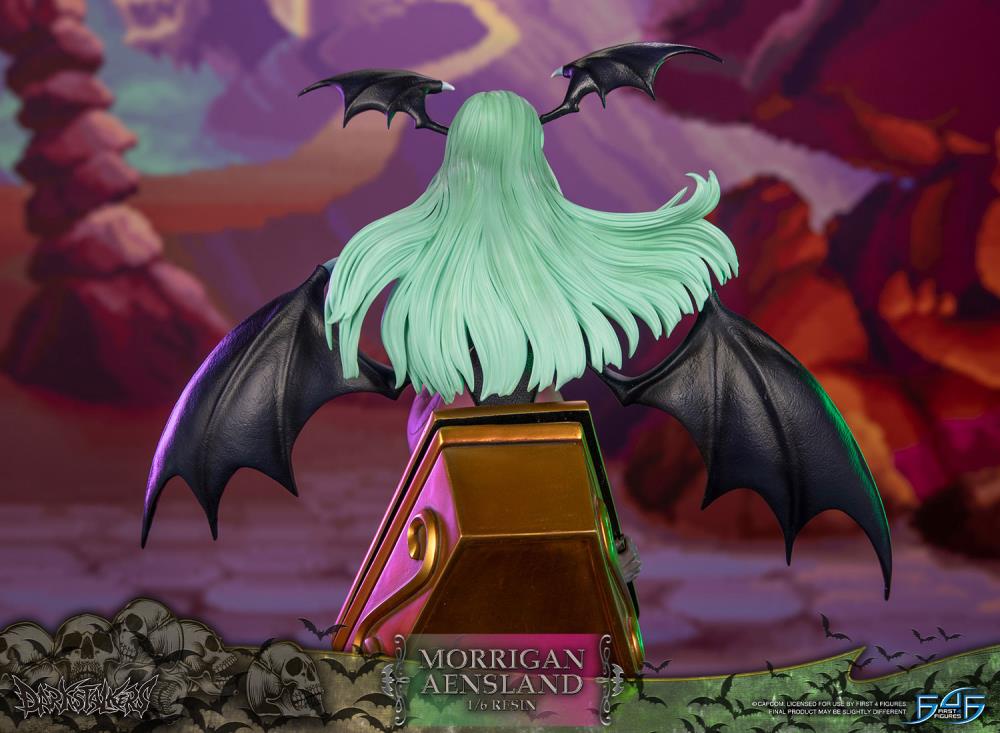Darkstalkers Morrigan Aensland 1/6 Scale Limited Edition Statue Gallery Image 24