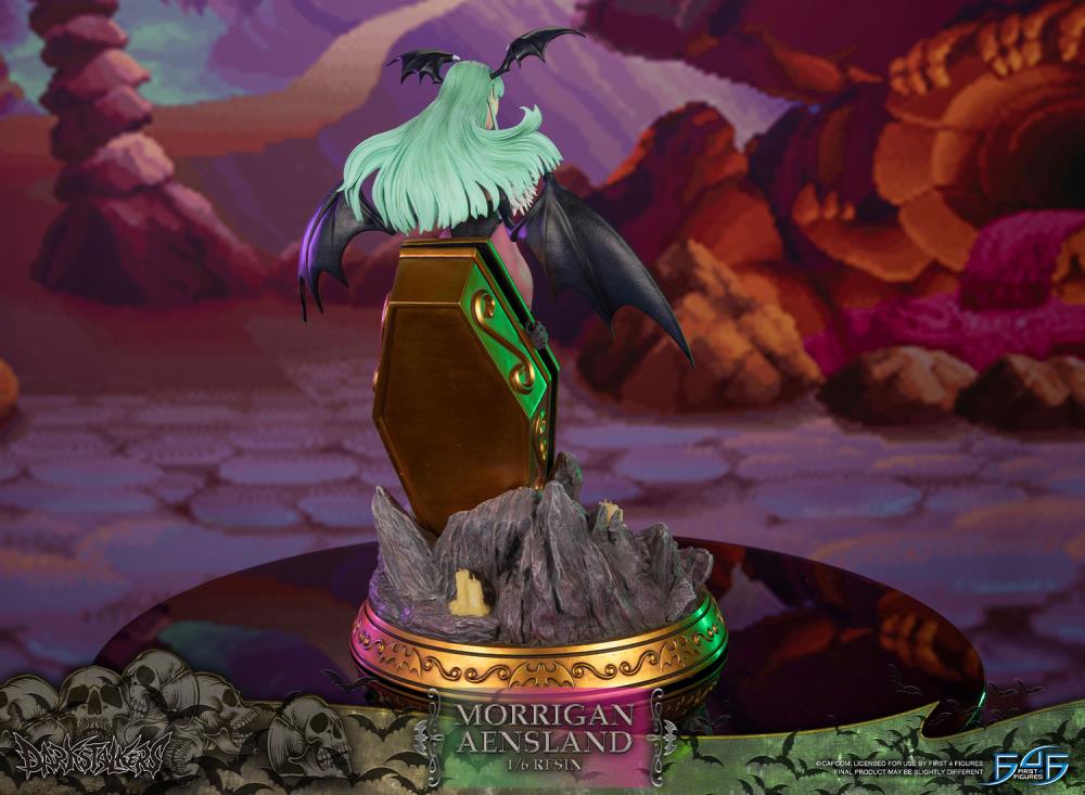 Darkstalkers Morrigan Aensland 1/6 Scale Limited Edition Statue Gallery Image 8