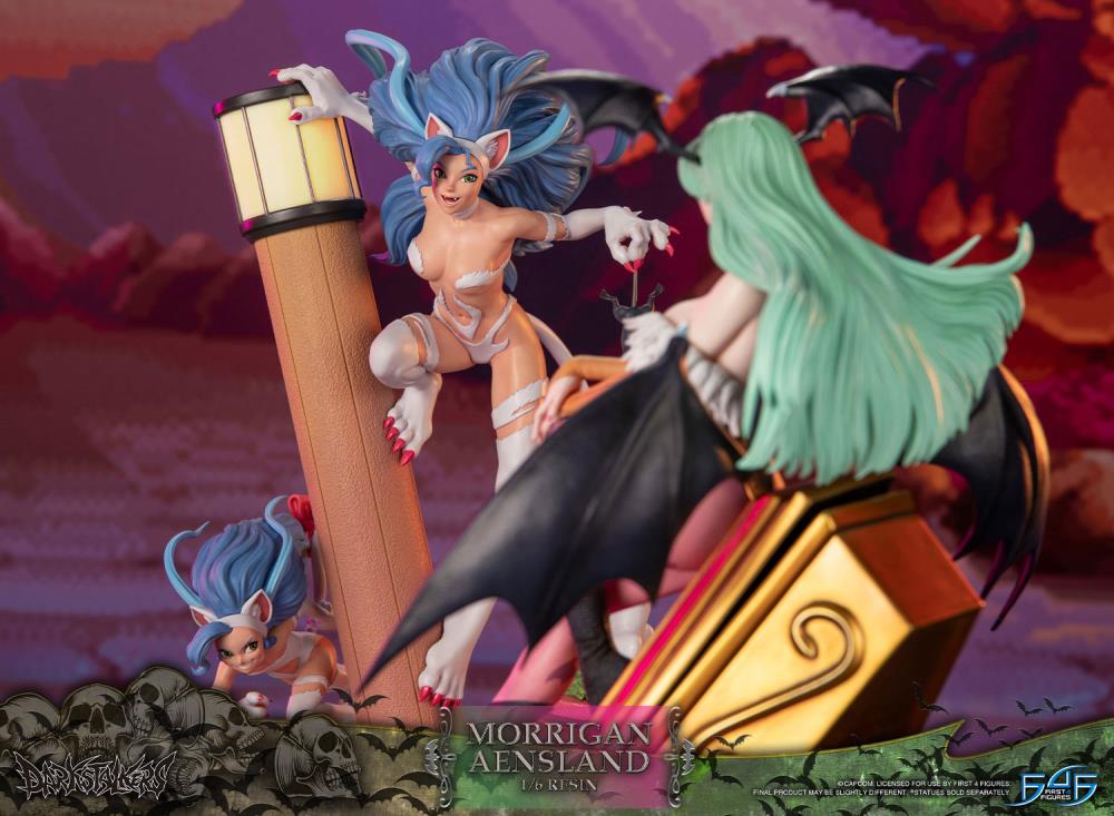Darkstalkers Morrigan Aensland 1/6 Scale Limited Edition Statue Gallery Image 31