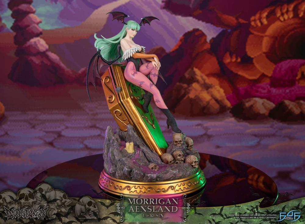 Darkstalkers Morrigan Aensland 1/6 Scale Limited Edition Statue Gallery Image 10