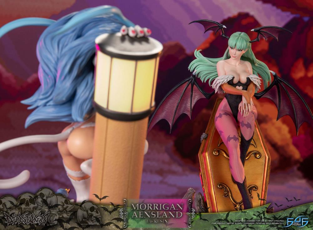 Darkstalkers Morrigan Aensland 1/6 Scale Limited Edition Statue Gallery Image 30