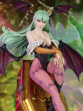Darkstalkers Morrigan Aensland 1/6 Scale Limited Edition Statue Gallery Image 2