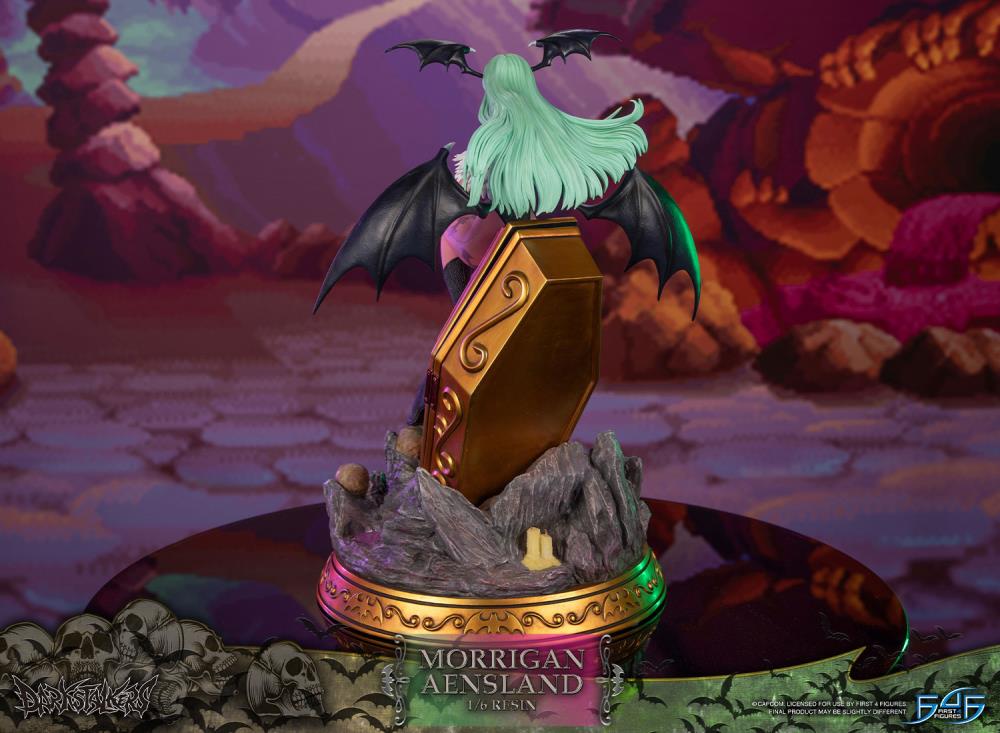 Darkstalkers Morrigan Aensland 1/6 Scale Limited Edition Statue Gallery Image 7