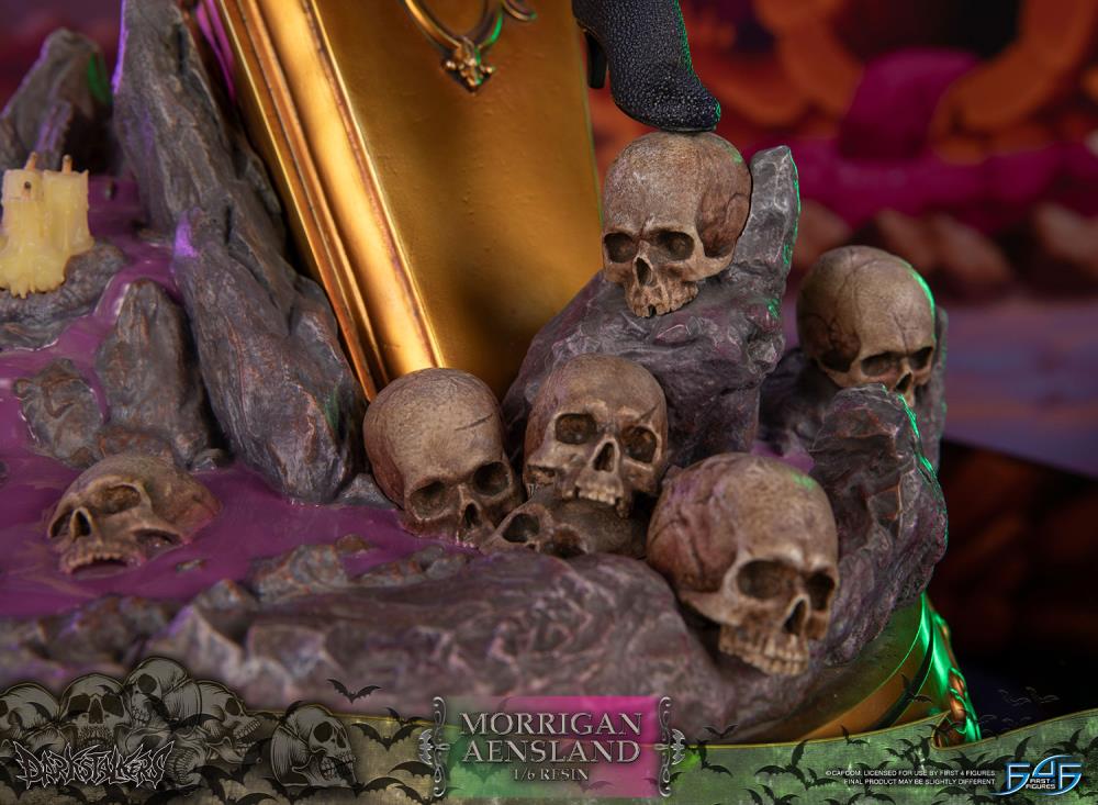 Darkstalkers Morrigan Aensland 1/6 Scale Limited Edition Statue Gallery Image 25