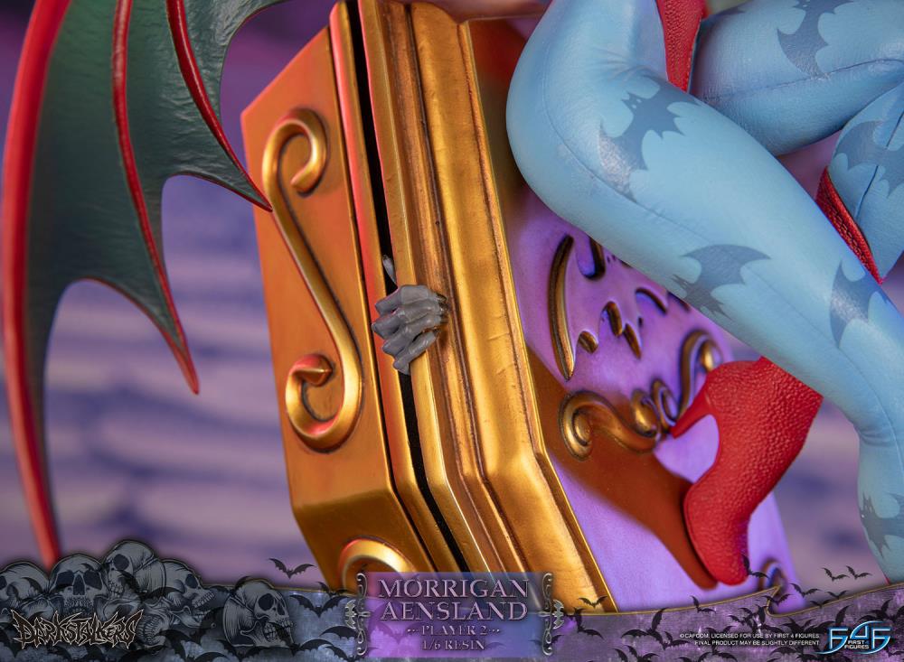 Darkstalkers Morrigan Aensland (Player 2) 1/6 Scale Limited Edition Statue Gallery Image 20