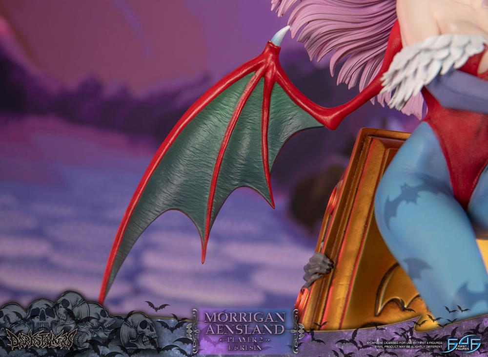 Darkstalkers Morrigan Aensland (Player 2) 1/6 Scale Limited Edition Statue Gallery Image 19