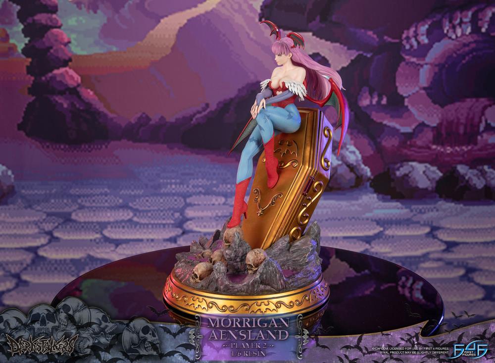 Darkstalkers Morrigan Aensland (Player 2) 1/6 Scale Limited Edition Statue Gallery Image 5