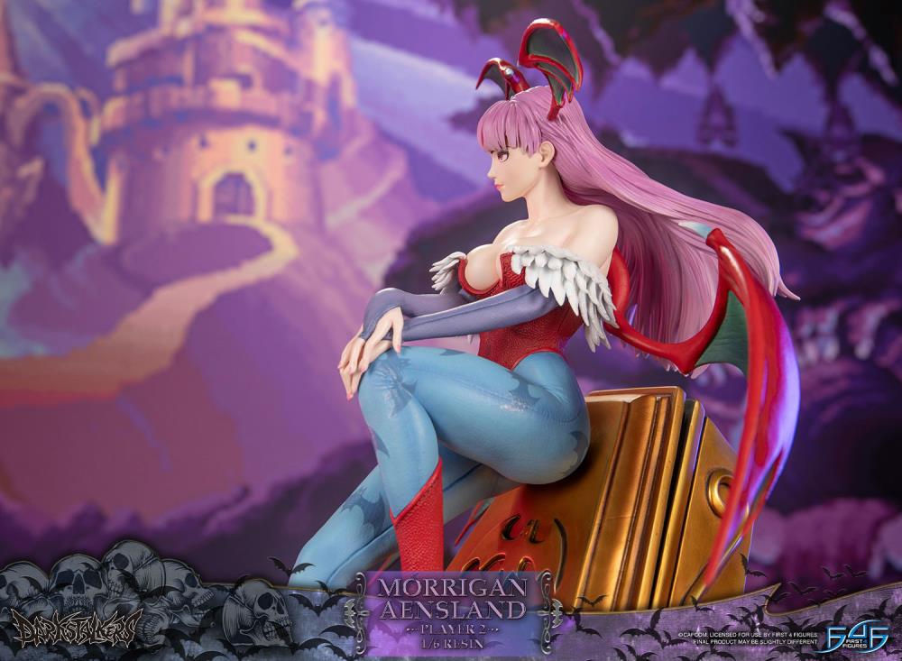 Darkstalkers Morrigan Aensland (Player 2) 1/6 Scale Limited Edition Statue Gallery Image 22