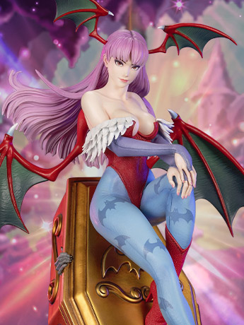 Darkstalkers Morrigan Aensland (Player 2) 1/6 Scale Limited Edition Statue Gallery Image 2