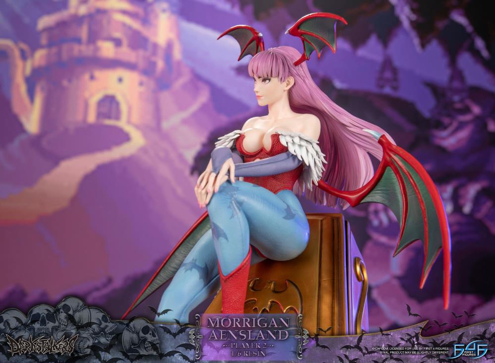 Darkstalkers Morrigan Aensland (Player 2) 1/6 Scale Limited Edition Statue Gallery Image 15