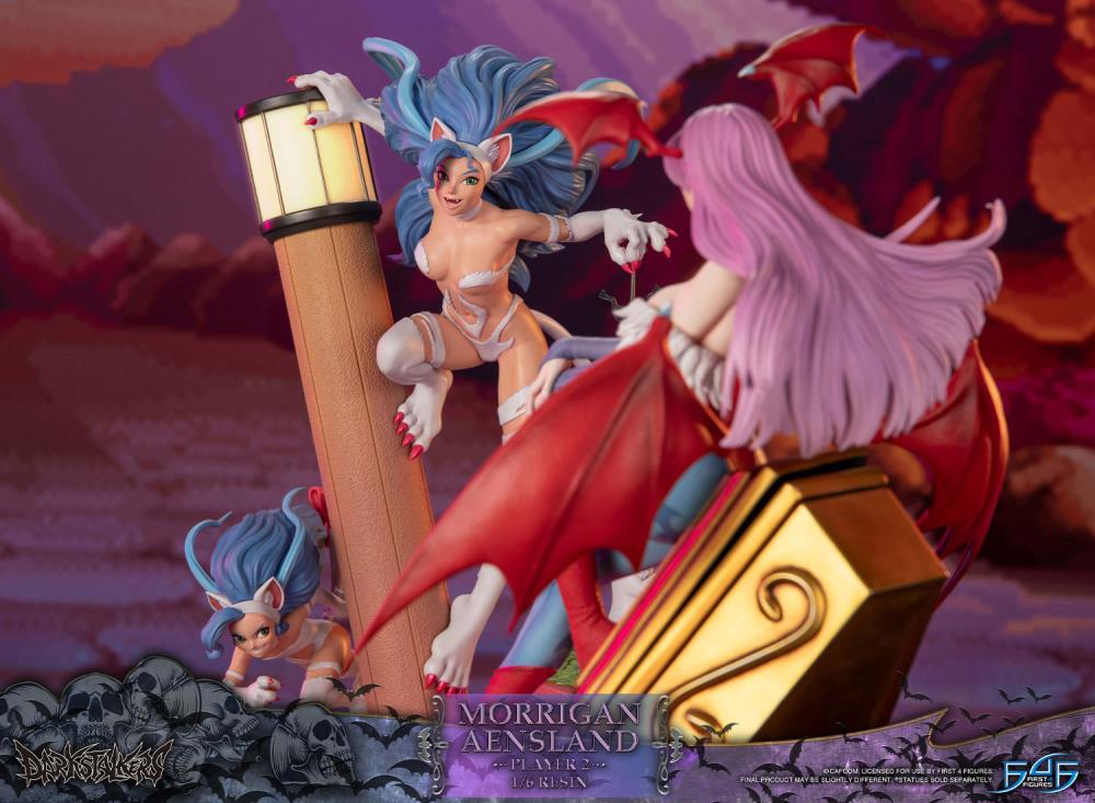 Darkstalkers Morrigan Aensland (Player 2) 1/6 Scale Limited Edition Statue Gallery Image 28