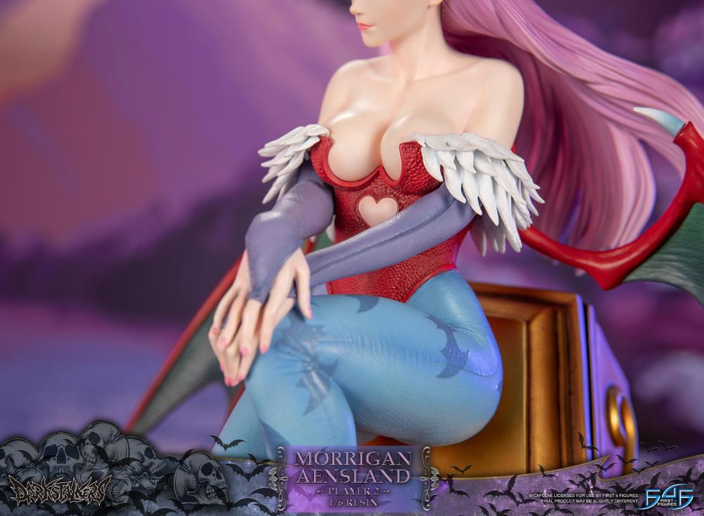 Darkstalkers Morrigan Aensland (Player 2) 1/6 Scale Limited Edition Statue Gallery Image 18