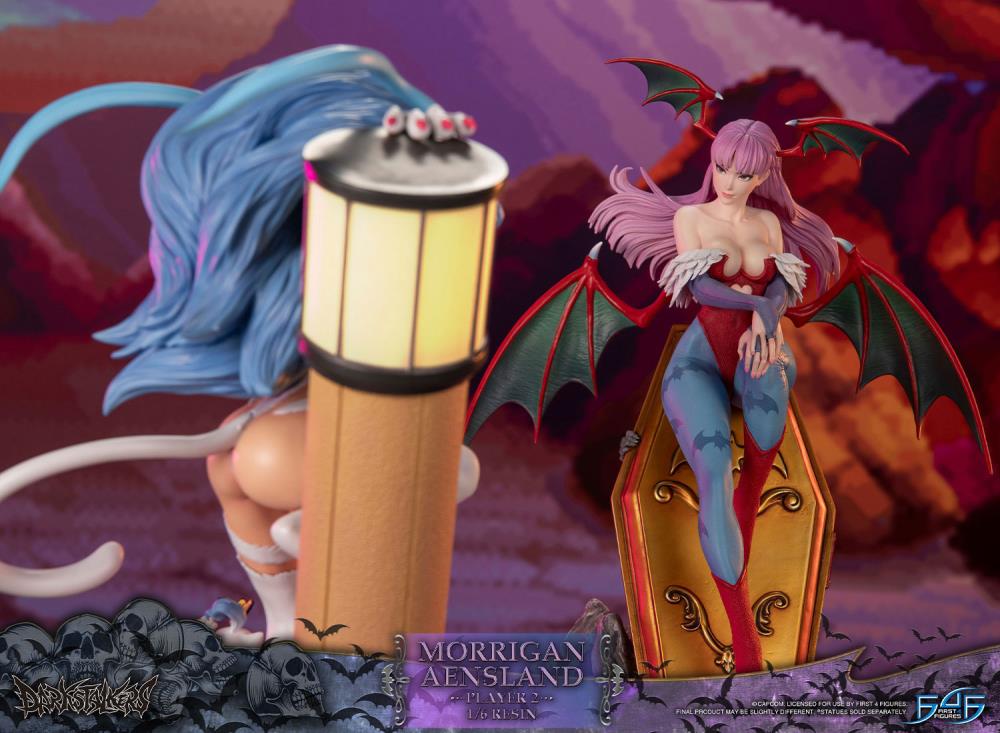 Darkstalkers Morrigan Aensland (Player 2) 1/6 Scale Limited Edition Statue Gallery Image 29