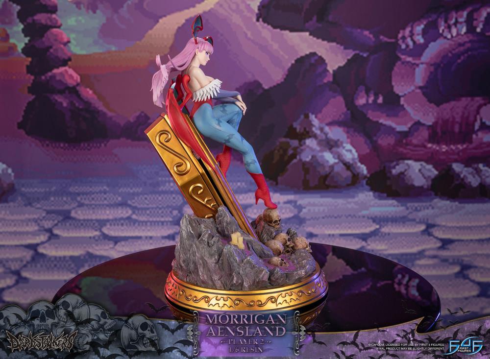 Darkstalkers Morrigan Aensland (Player 2) 1/6 Scale Limited Edition Statue Gallery Image 9