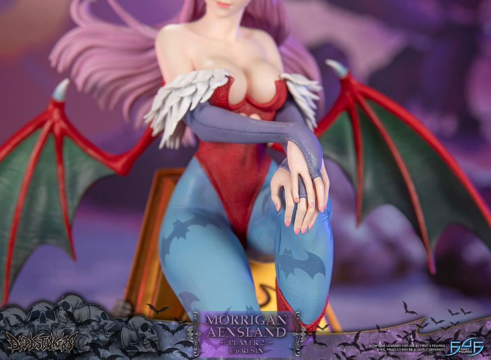Darkstalkers Morrigan Aensland (Player 2) 1/6 Scale Limited Edition Statue Gallery Image 17