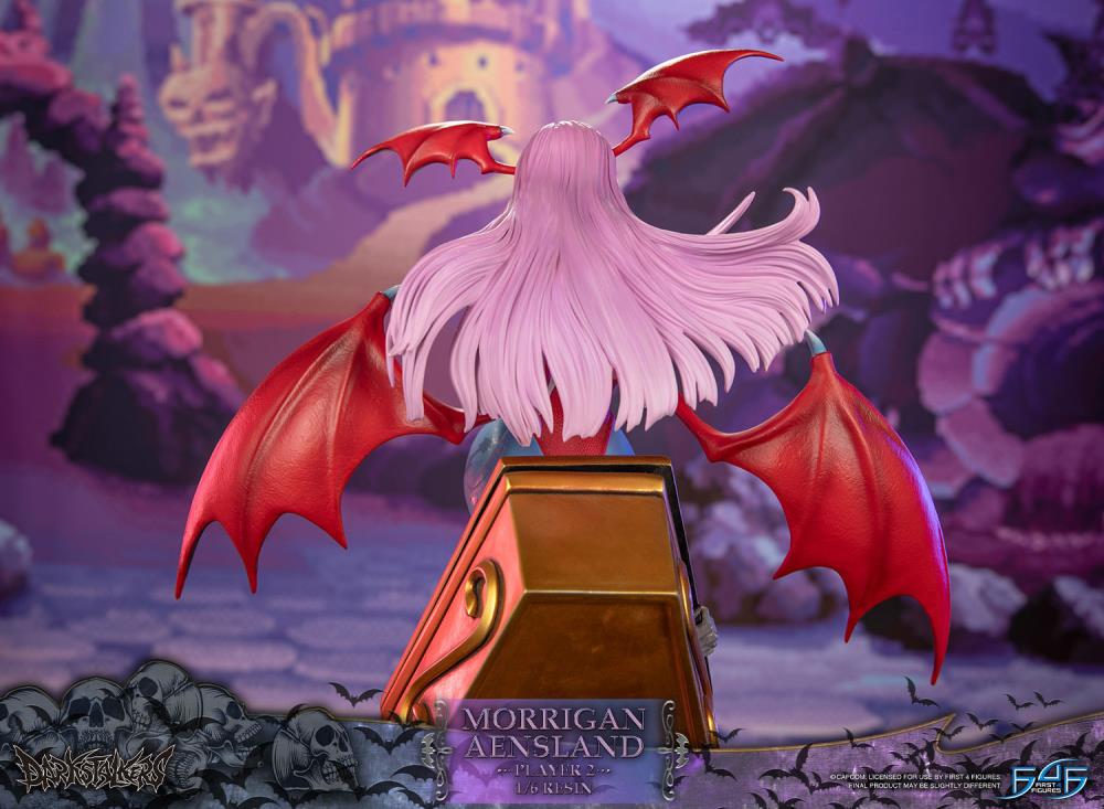 Darkstalkers Morrigan Aensland (Player 2) 1/6 Scale Limited Edition Statue Gallery Image 21