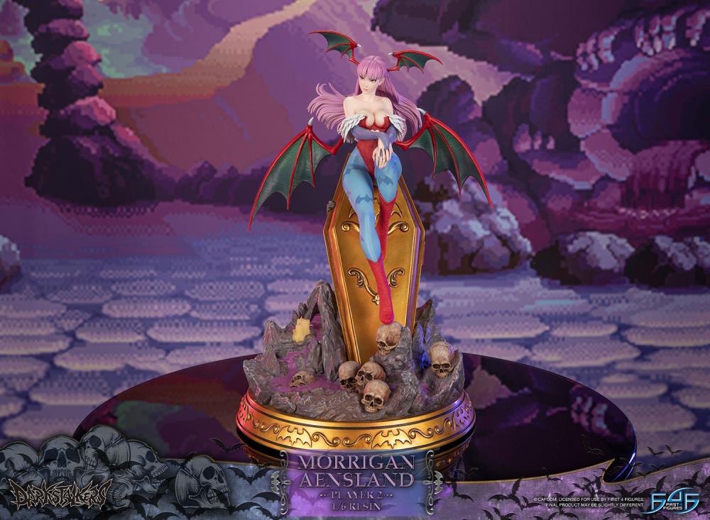 Darkstalkers Morrigan Aensland (Player 2) 1/6 Scale Limited Edition Statue Gallery Image 4