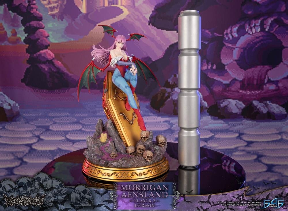 Darkstalkers Morrigan Aensland (Player 2) 1/6 Scale Limited Edition Statue Gallery Image 12
