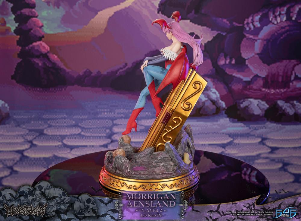 Darkstalkers Morrigan Aensland (Player 2) 1/6 Scale Limited Edition Statue Gallery Image 6