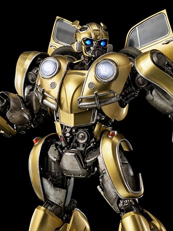 Transformers: Bumblebee Premium Scale Bumblebee (Gold Edition) BBTS Exclusive Limited Edition Figure Gallery Image 2