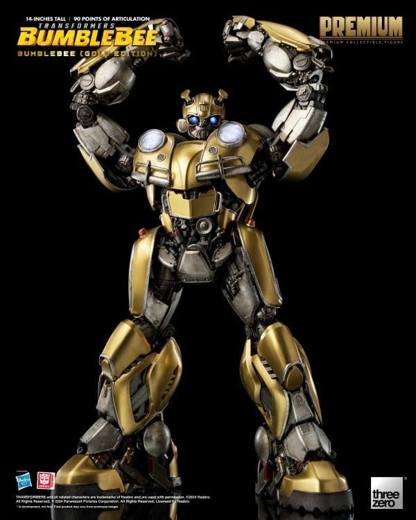 Transformers: Bumblebee Premium Scale Bumblebee (Gold Edition) BBTS Exclusive Limited Edition Figure Gallery Image 6