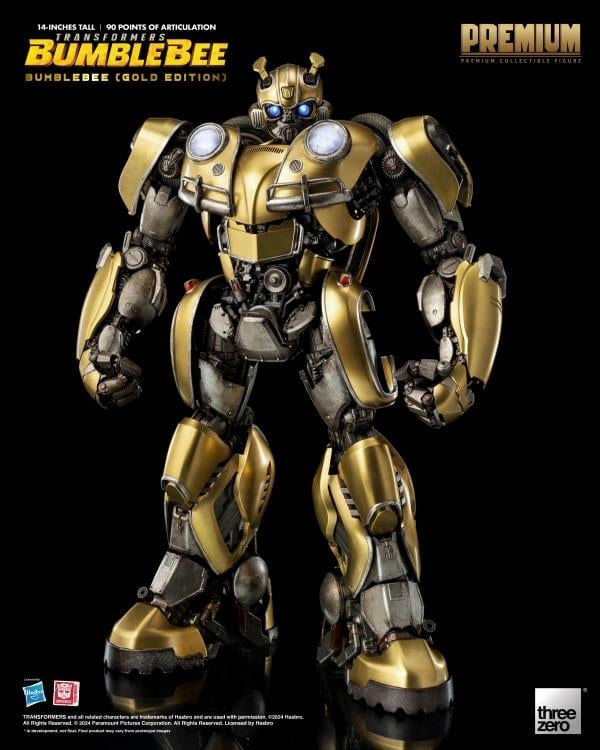 Transformers: Bumblebee Premium Scale Bumblebee (Gold Edition) BBTS Exclusive Limited Edition Figure Gallery Image 3