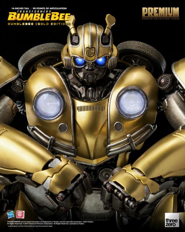 Transformers: Bumblebee Premium Scale Bumblebee (Gold Edition) BBTS Exclusive Limited Edition Figure Gallery Image 14