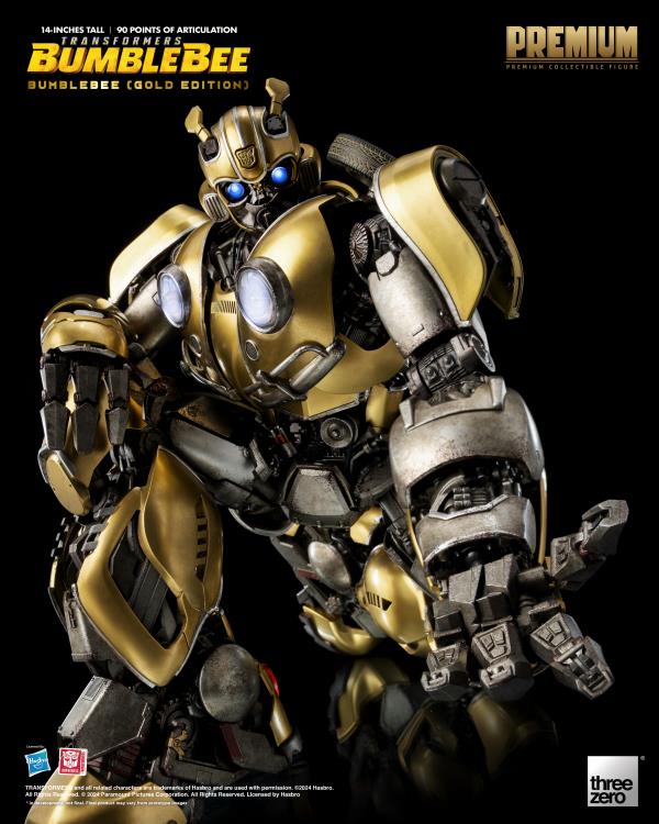 Transformers: Bumblebee Premium Scale Bumblebee (Gold Edition) BBTS Exclusive Limited Edition Figure Gallery Image 10