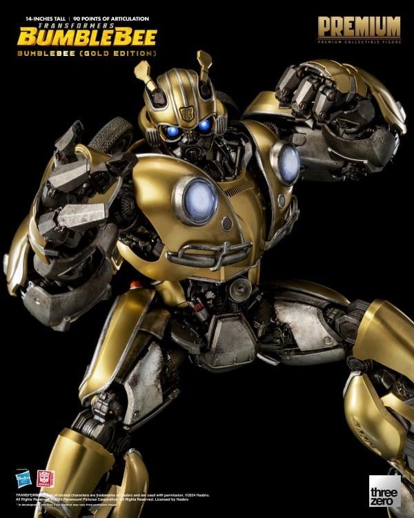 Transformers: Bumblebee Premium Scale Bumblebee (Gold Edition) BBTS Exclusive Limited Edition Figure Gallery Image 8