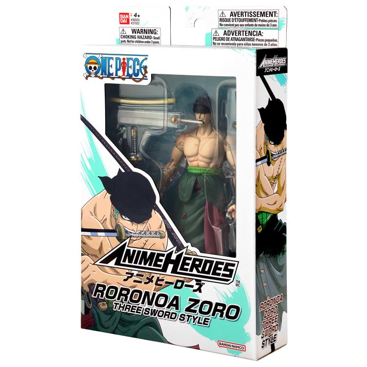 One Piece Anime Heroes Roronoa Zoro (Three Sword Style) Gallery Image 11
