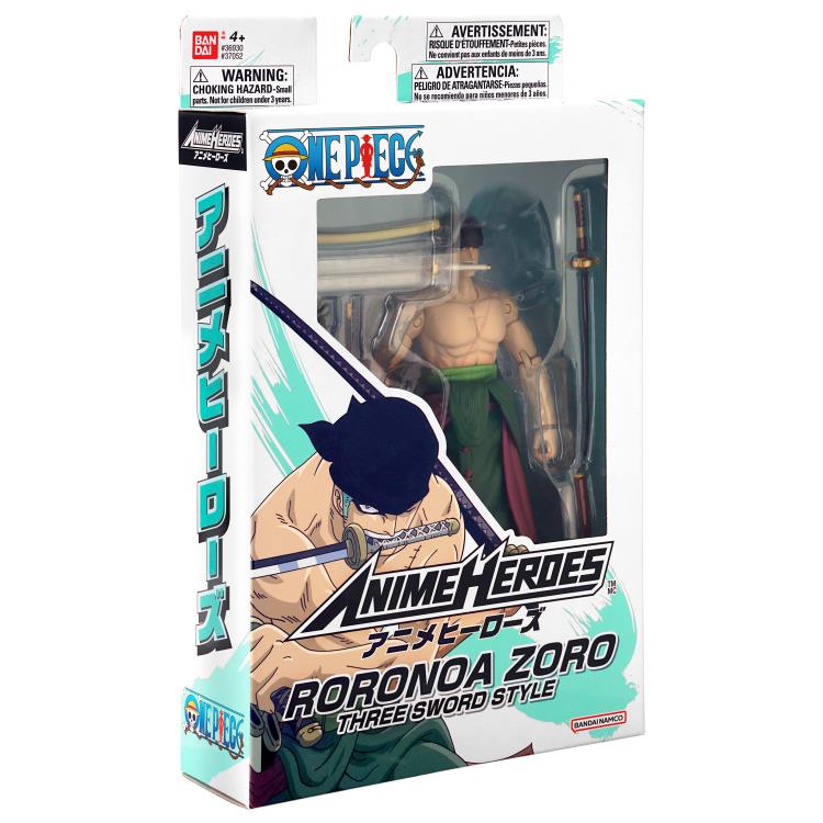 次郎 One Piece Anime Heroes Roronoa Zoro (Three Sword Style)