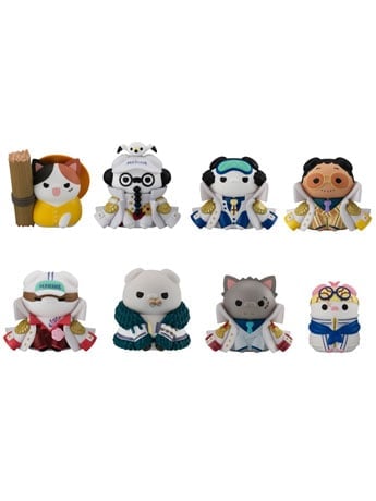 One Piece Mega Cat Project Nyan Piece Nyaan! Luffy vs. Marine Box of 8 Figures Gallery Image 2