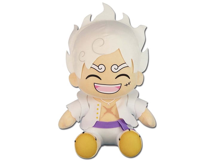 One Piece Gear 5 Luffy (Sitting Laugh) 12" Plush
